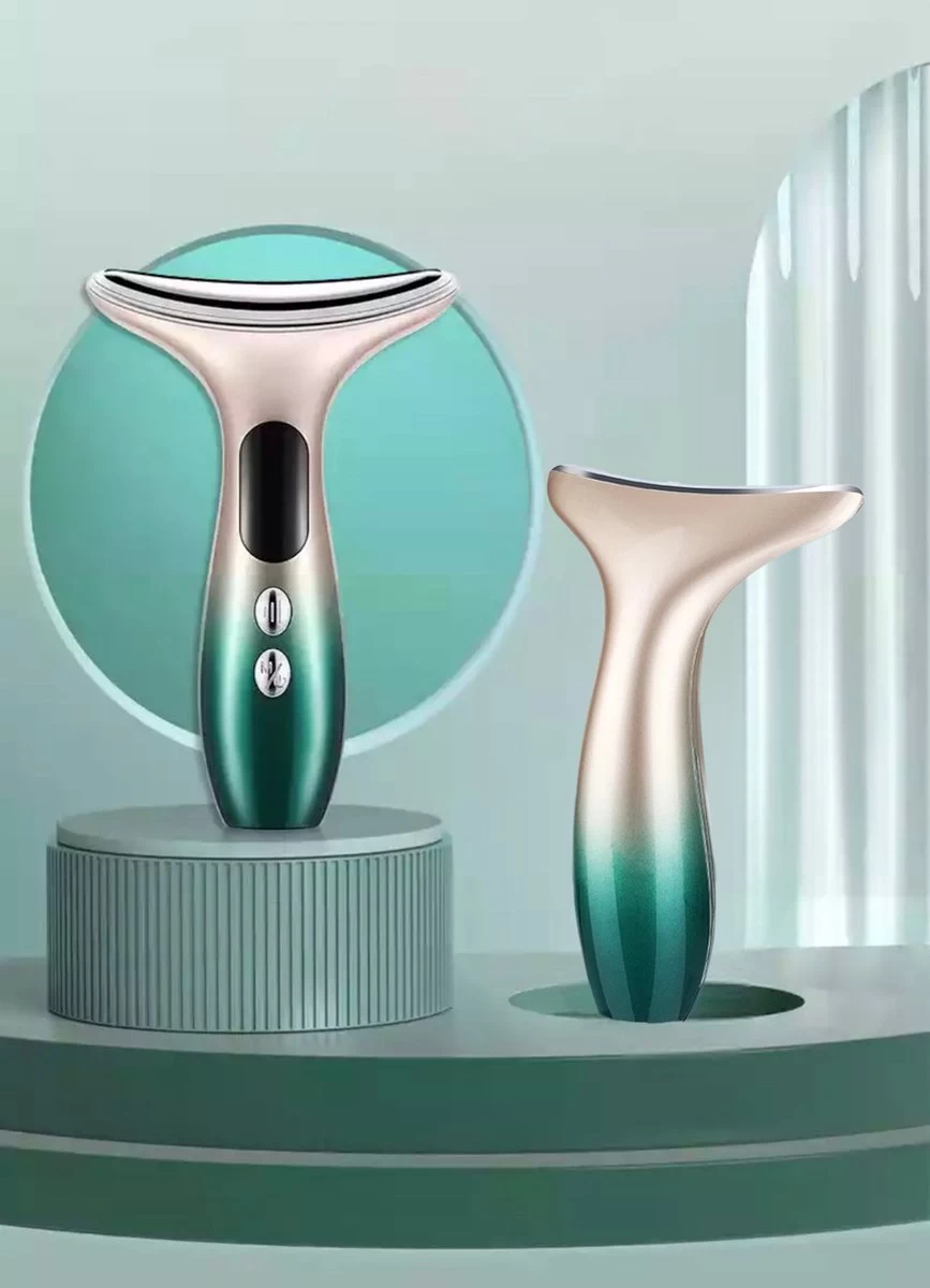 Merkloos Facelift Apparaat + Gold Mask Anti-rimpel En Verjongend Hydraterende Gezichtsmasker, Geïmpregneerd Met Telomerase Serum - Anti Rimpels Nek En Gezicht Apparaat - Facelift - Skin Care - Huidverzorging Apparaat - Drie Lichten Functie - FDA - CE – 2022 1 Merkloos Facelift Apparaat + Gold Mask Anti-rimpel En Verjongend Hydraterende Gezichtsmasker, Geïmpregneerd Met Telomerase Serum - Anti Rimpels Nek En Gezicht Apparaat - Facelift - Skin Care - Huidverzorging Apparaat - Drie Lichten Functie - FDA - CE – 2022