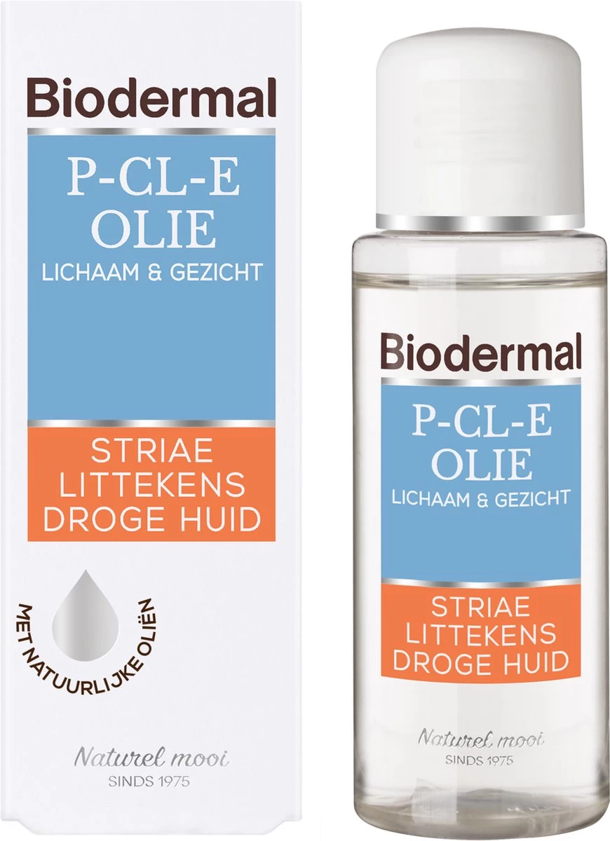Biodermal P-CL-E Olie - Huidolie - Huidverzorging Voor Striae, Littekens En Droge Huid - Huidolie 75 Ml 6 Biodermal P-CL-E Olie - Huidolie - Huidverzorging Voor Striae, Littekens En Droge Huid - Huidolie 75 Ml - Afbeelding 6