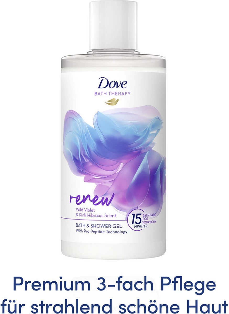 Dove Bath Therapy Renew - Badschuim & Douchegel - 400 Ml 8 Dove Bath Therapy Renew - Badschuim & Douchegel - 400 Ml - Afbeelding 8