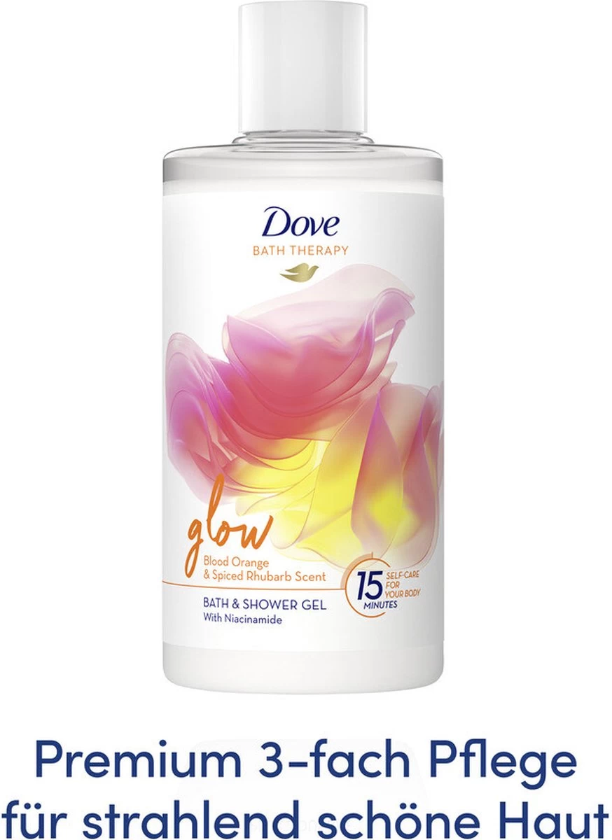 Dove Bath Therapy Glow - Badschuim & Douchegel - 400 Ml 8 Dove Bath Therapy Glow - Badschuim & Douchegel - 400 Ml - Afbeelding 8