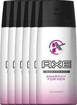 Axe Anarchy For Women - 150 Ml - Deodorant Spray - 6 Stuks - Voordeelverpakking 5 Axe Anarchy For Women - 150 Ml - Deodorant Spray - 6 Stuks - Voordeelverpakking -Lichaamsverzorging 878x1200