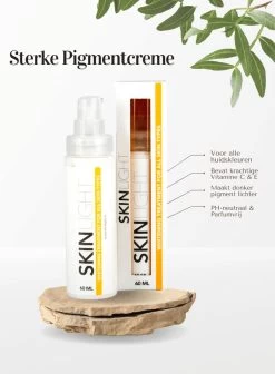 Skinlight Huidbleekcreme - 60ml - Alle Huidtypes - Maakt De Huid Tot 3 Tinten Lichter -Lichaamsverzorging 883x1200