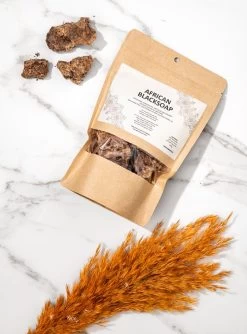 Nature's Blend African Black Soap - Zeep Puur - Biologisch - 100 Gram -Lichaamsverzorging 887x1200