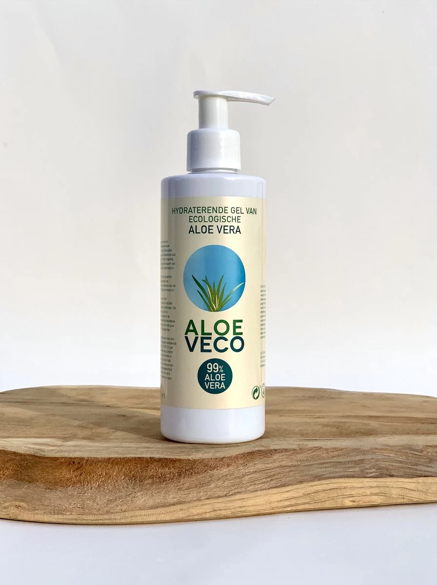 Aloeveco - Hydraterende Gel Van Aloe Vera - Genezende Huidverzorging - 99% Puur - Organic - 250 Ml 1 Aloeveco - Hydraterende Gel Van Aloe Vera - Genezende Huidverzorging - 99% Puur - Organic - 250 Ml
