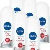 NIVEA Dry Comfort Deodorant Roller - 6 X 50 Ml - Voordeelverpakking