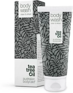 Australian Bodycare Body Wash 200 Ml - Douchegel Met 100% Natuurlijke Tea Tree Olie - Vermindert Rode Vlekjes, Puistjes, Jeuk, Jeugdpuistjes, Lichaamsgeur & Zweetvoeten