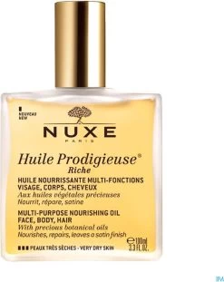 Nuxe Huile Prodigieuse Riche Dry Oil Droogolie - 100 Ml -Lichaamsverzorging 954x1200