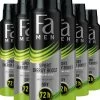 Fa Men Sport Energy Boost Deodorant Spray 6x150ml