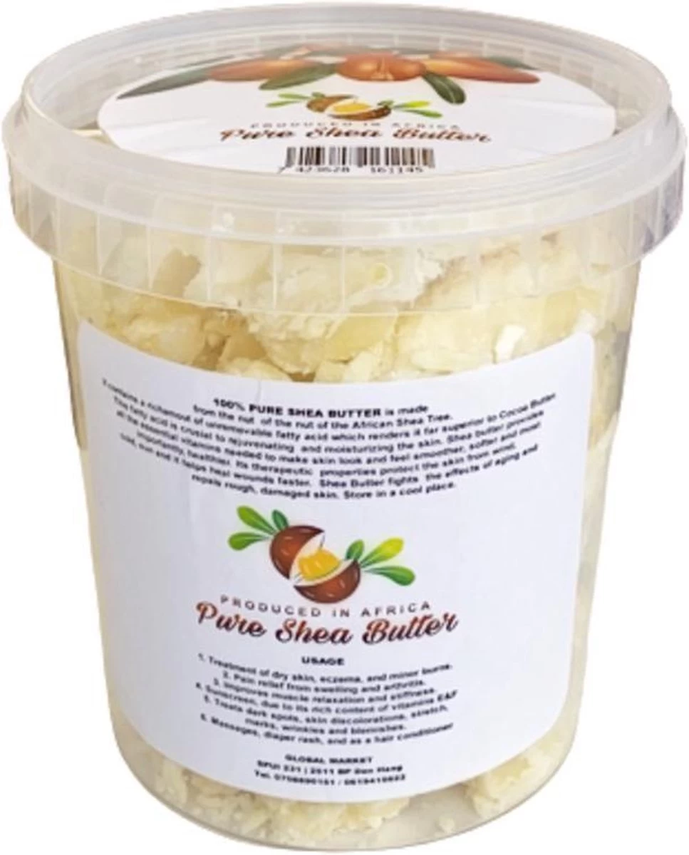 African Pure Natural Shea Butter 1Kg 1 African Pure Natural Shea Butter 1Kg