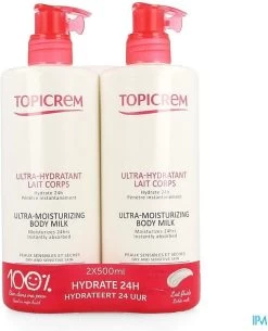 Topicrem Ultra-Moisturizing Body Milk 2x500ml 9 Topicrem Ultra-Moisturizing Body Milk 2x500ml -Lichaamsverzorging 972x1200