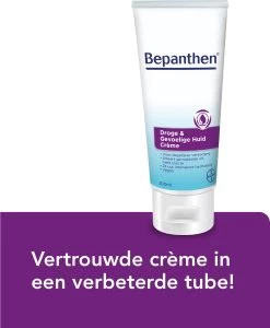 Bepanthen Droge & Gevoelige Huid Creme - Snel Intrekkend En Hydraterend - Met Niacinamide Zonder Parfum - Droge, Gevoelige Huid - 200 Ml -Lichaamsverzorging 988x1200