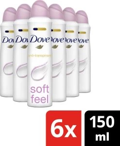 Dove Soft Feel Anti-transpirant Deodorant 6 X 150 Ml - Voordeelverpakking -Lichaamsverzorging 988x1200 5